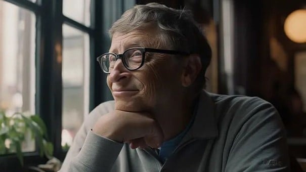 Figur 40: KI–generert bilde av Bill Gates