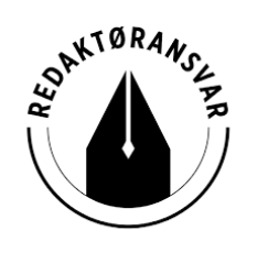 Logoen til Norsk Redaktørforening - tuppen på en gammeldags blekkpenn